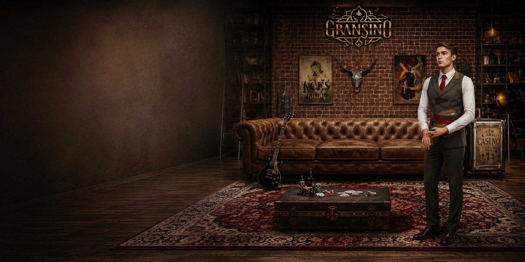 Gransino Casino – gotisch hotel thema met metal-invloeden
